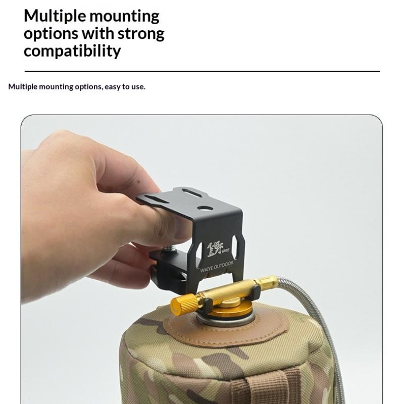 Camping Cooking Multi Tool - キャンプ用ガスタンクハンガーフック、アウトドアクッキングやピクニック活動に最適