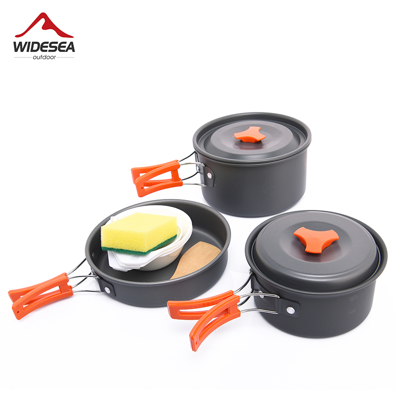 Quechua Camping Cooking Set - 幅の屋外キャンプ調理器具セット、食器、調理カトラリー、調理器具、調理器具、ハイキング、ピクニック、旅行用品、観光調理器、釣り
