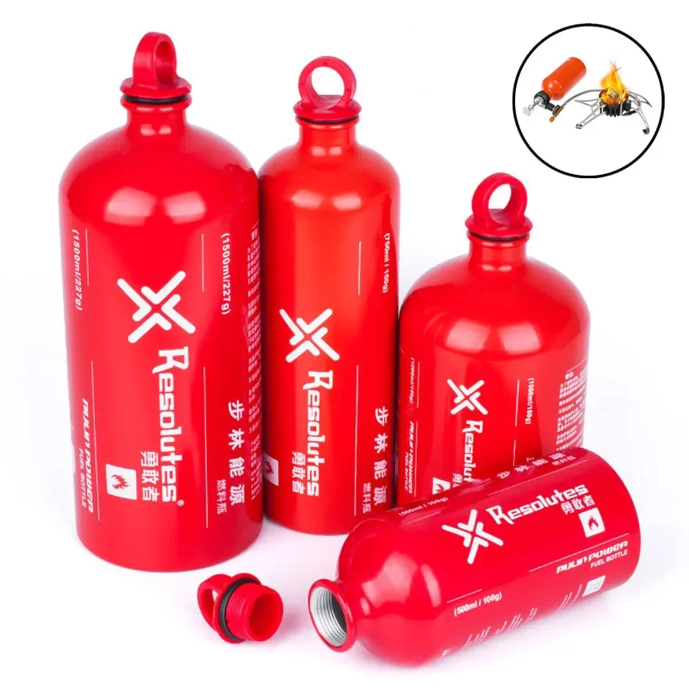 Camping Cooking Oil - 1500/1000/750/500 ミリリットル屋外軽油燃料ボトルオートバイ緊急ガソリンガソリンキャニスターキャンプ調理ストーブ燃料ボトル
