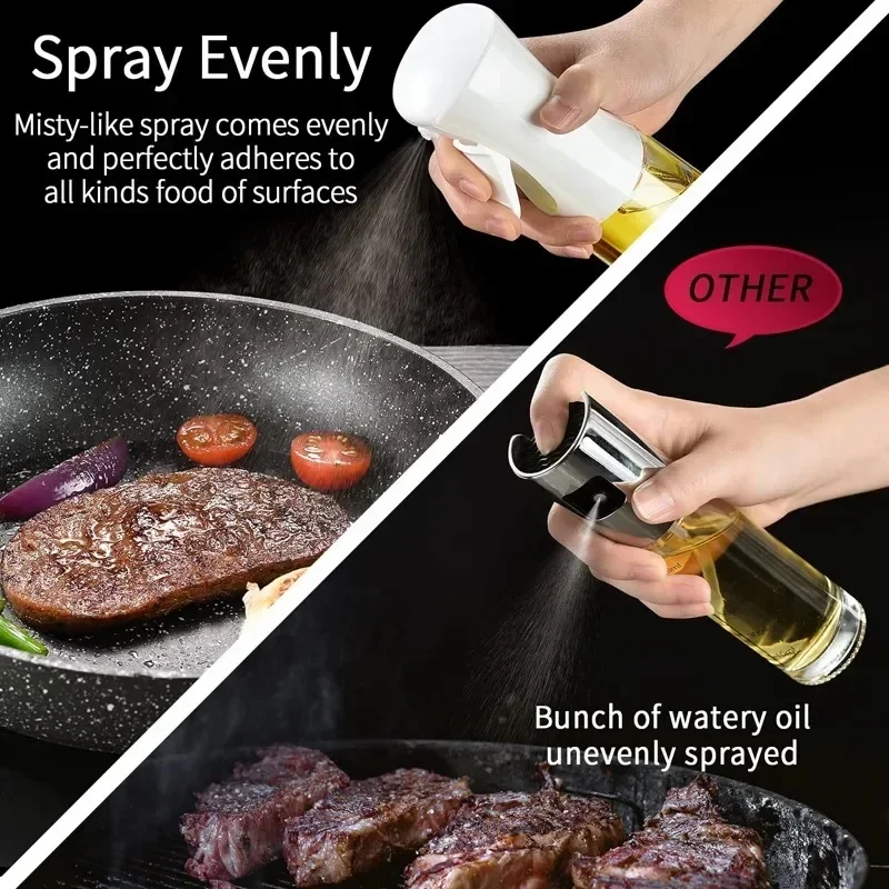 オイルスプレーボトル、キッチン用オリーブオイルスプレーヤー、 - Camping Cooking Oil のレビューと価格