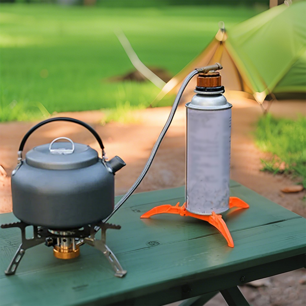 ​ ​ ​ ​ ​ ​ ポータブルガスボンベスタンド ​ ​ - Camping Cooking Tripod のレビューと価格