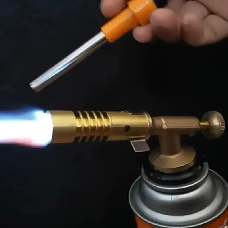1/2 個屋外拡張火炎放射器電子点火器照明ツールポータブル釣 - Camping Cooking Light のレビューと価格