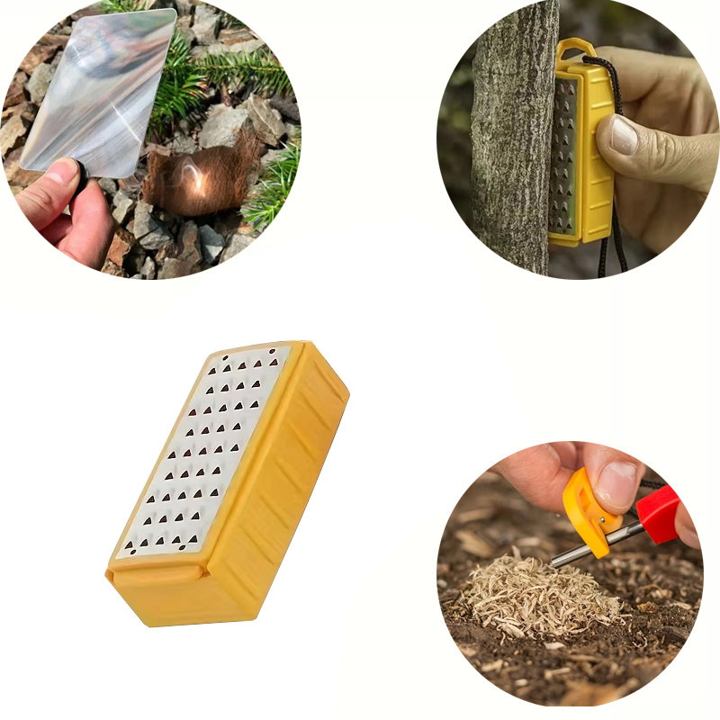 屋外用拡大鏡カードファイヤースターターサバイバルキャンプツー - Camping Cooking Fire のレビューと価格