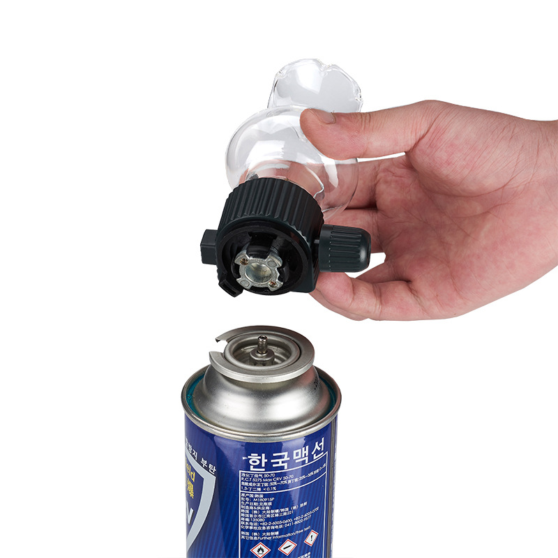 カードストーブ ガスシリンダー ヘッドライト クリエイティブ - Camping Cooking Light のレビューと価格