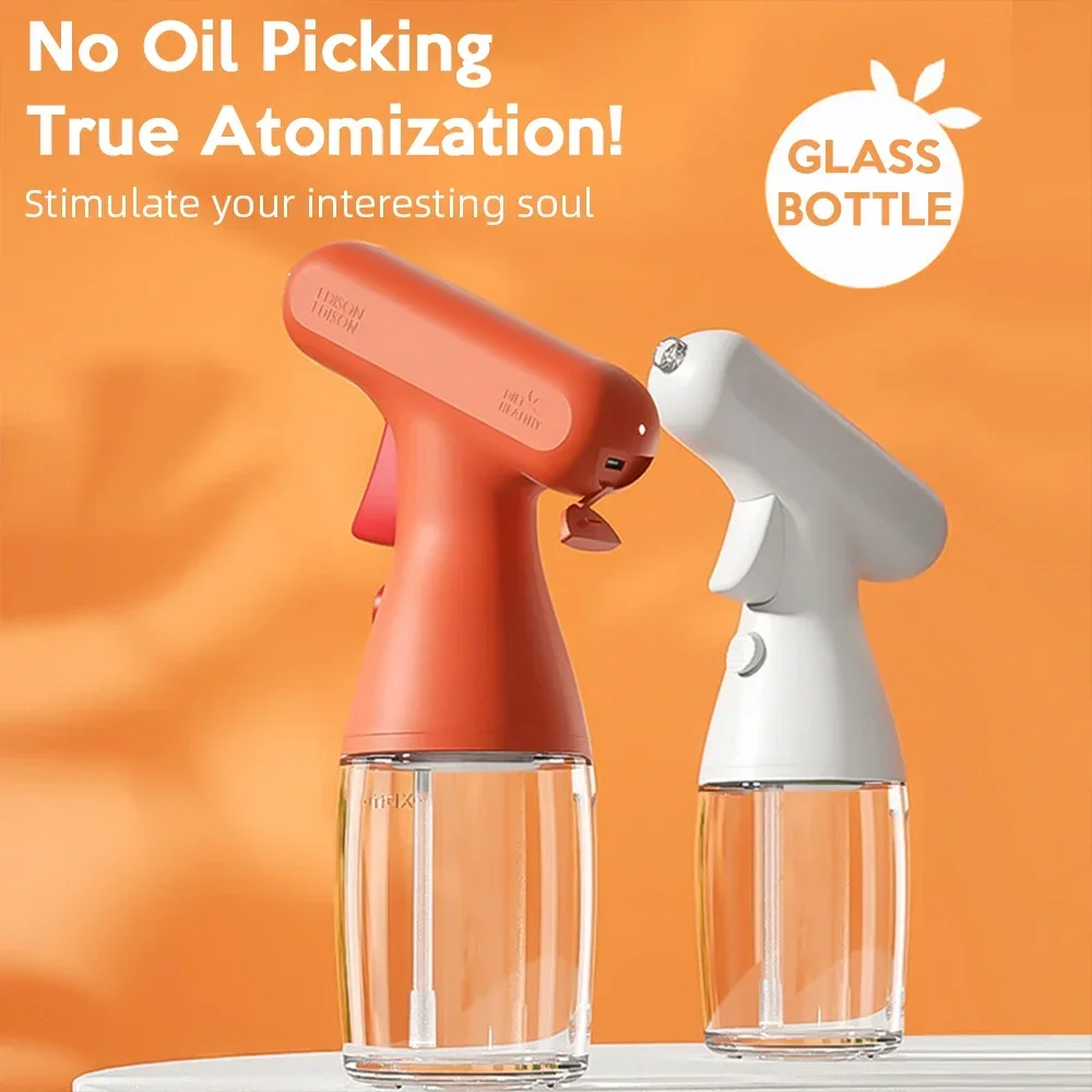 280 ミリリットル電気オイルスプレーボトルキッチン調理オリ - Camping Cooking Oil のレビューと価格