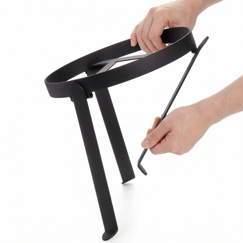 FSTE-三脚スタンド 鋳鉄製ダッチオーブン用、キャンプ用三 - Camping Cooking Tripod のレビューと価格