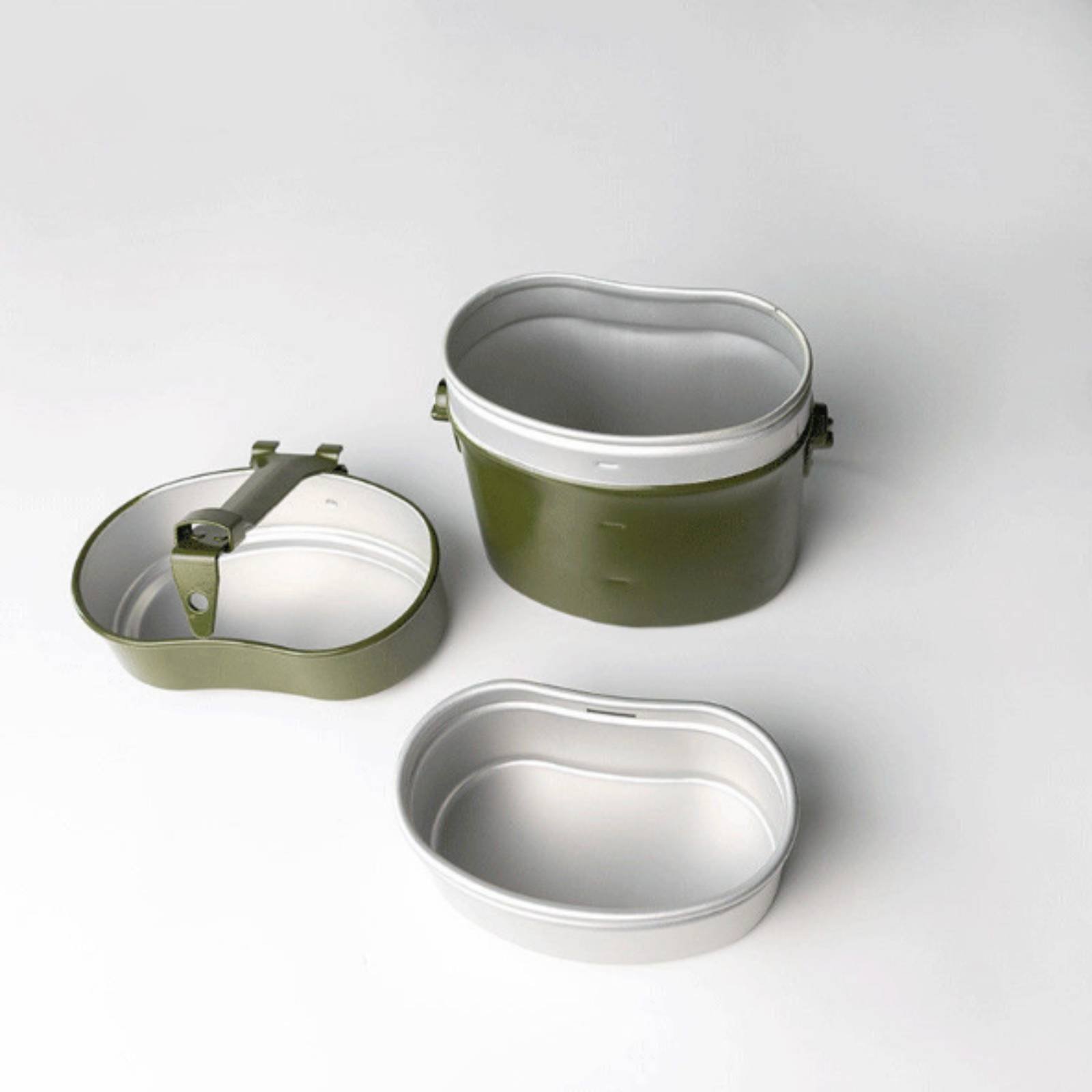 ドイツデザインの多機能3ピースキャンプクッキングセット、加熱 - Camping Cooking Mess Kit のレビューと価格