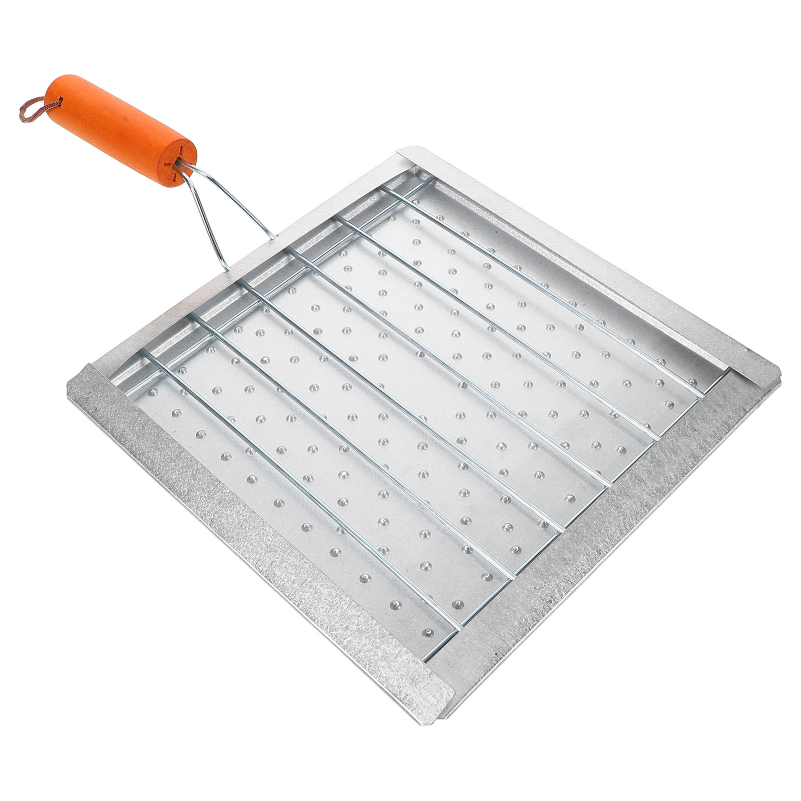 ポータブル正方形木製ハンドル付きトースターラック、屋外調理、 - Camping Cooking Tray のレビューと価格