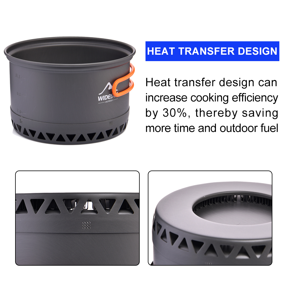 Widesea-キャンプ用調理器具,屋外調理用鍋,旅行用食器 - Quechua Camping Cooking Set のレビューと価格