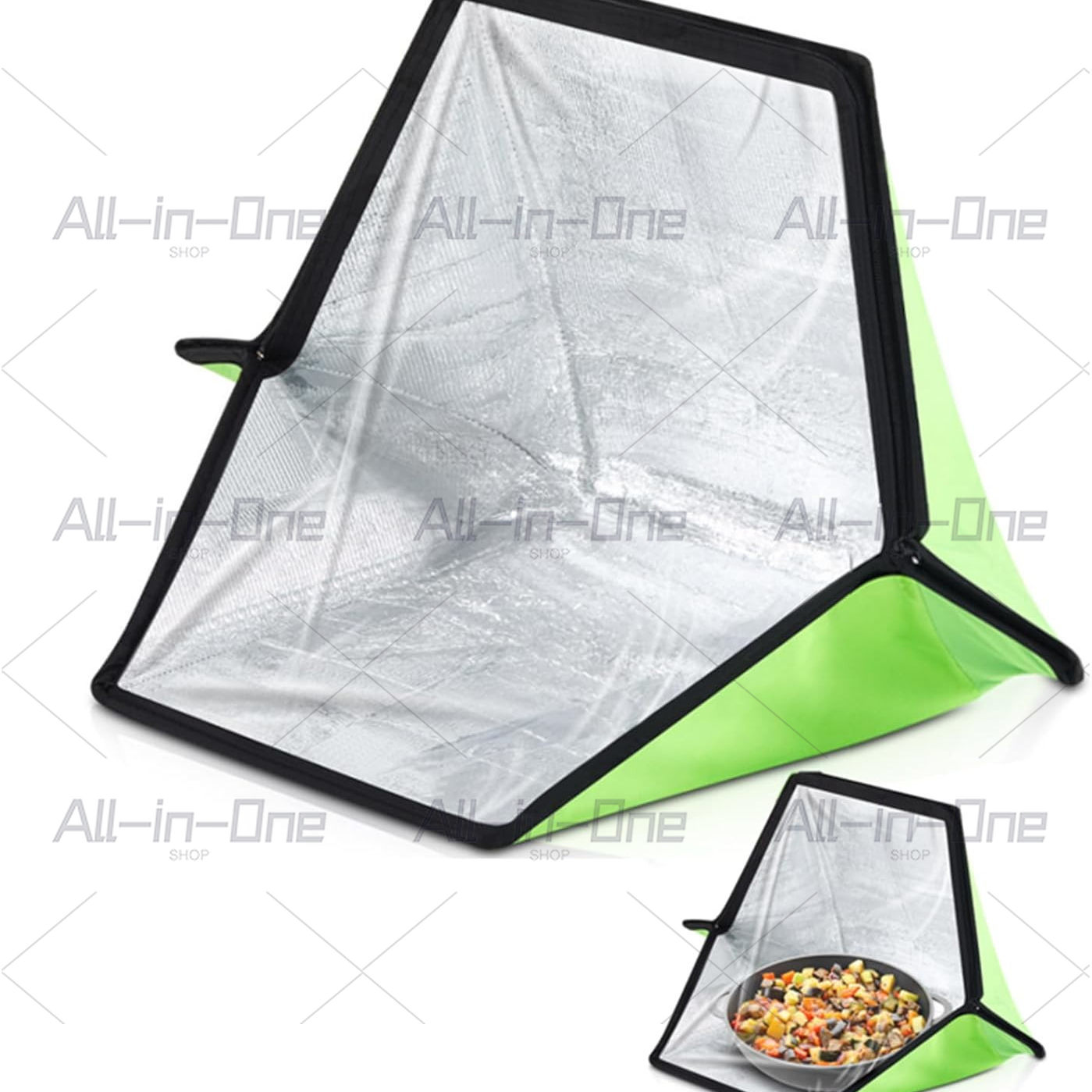 ポータブルソーラーオーブンバッグクッカー、太陽光屋外キャンプ - Solar Oven Camp のレビューと価格
