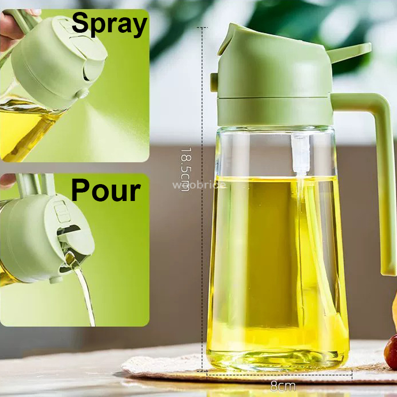 2 in 1 注ぐスプレー噴霧器キッチンフライヤーエアスプレ - Camping Cooking Oil のレビューと価格