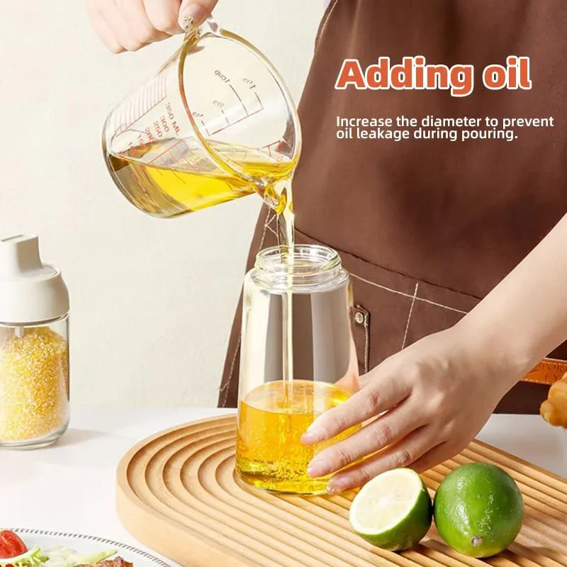 オイルスプレー 2-in-1 プラスチック製 家庭用 キッチ - Camping Cooking Oil のレビューと価格