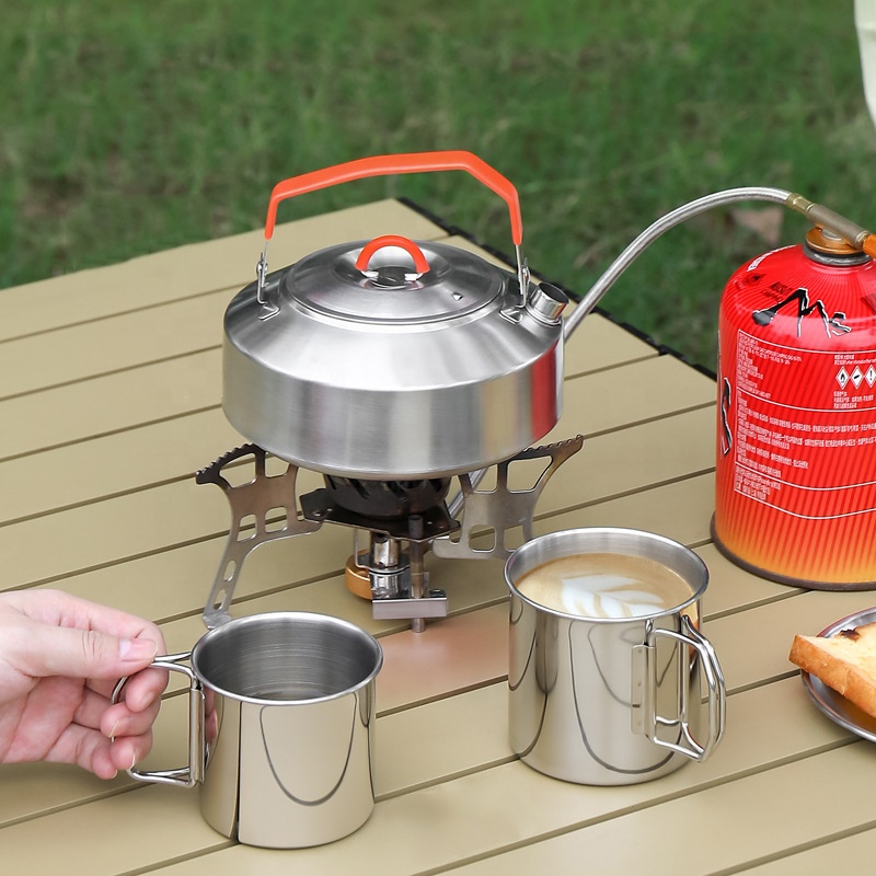 ホットセール 304ステンレス鋼 アウトドア キャンプ用調理 - Camping Cooking Mess Kit のレビューと価格