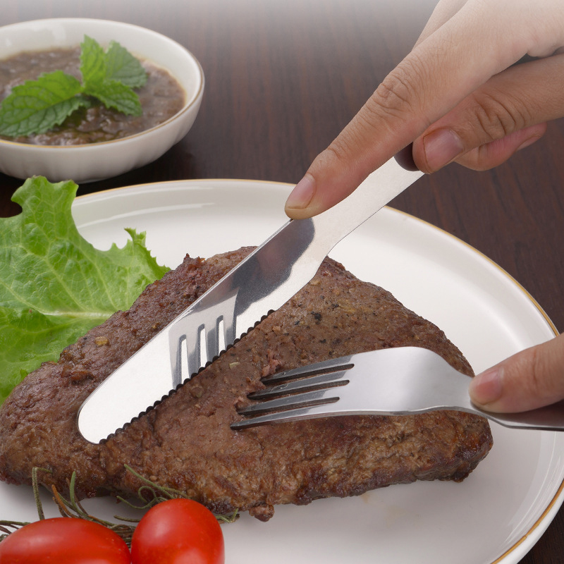 4 ピース/セットポータブルステンレス鋼コンビネーションカト - Camping Cooking And Eating Set のレビューと価格