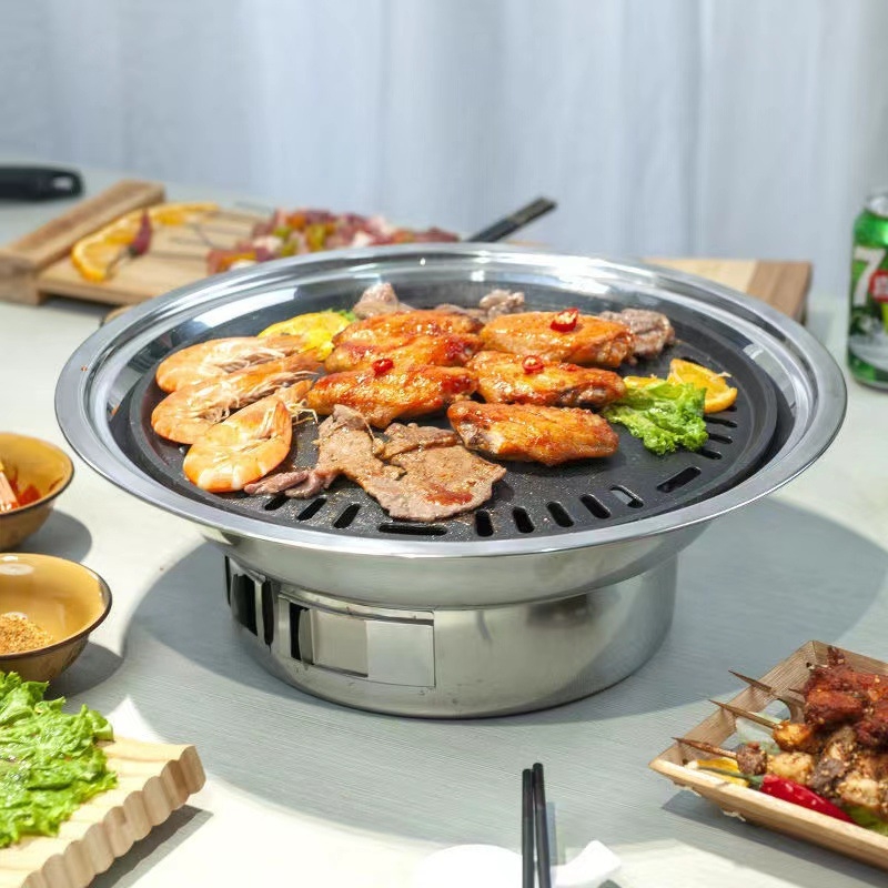 ステンレス製屋外バーベキューコンロ 家庭用・業務用炭火オーブ - Camping Cooking Tripod のレビューと価格