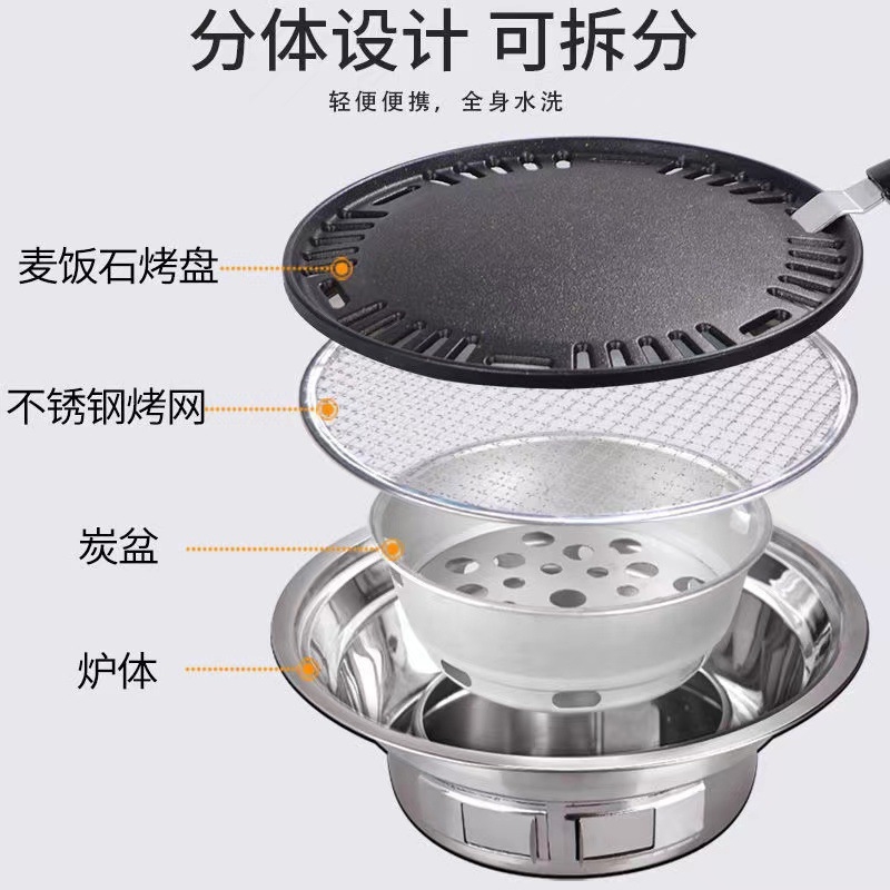 ステンレス製屋外バーベキューコンロ 家庭用・業務用炭火オーブ - Camping Cooking Tripod のレビューと価格