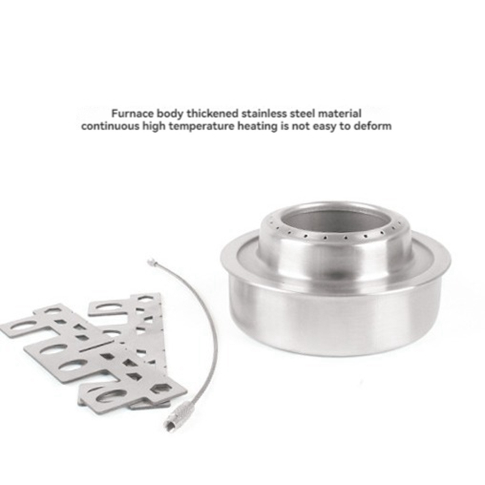 ポータブル ミニ アルコール ストーブ クロス ストーブ ス - Camping Cooking Multi Tool のレビューと価格
