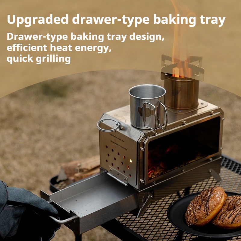 ステンレス鋼の暖房ストーブ保温薪ストーブ屋外便利な森林ピクニ - Camping Cooking In Forest のレビューと価格