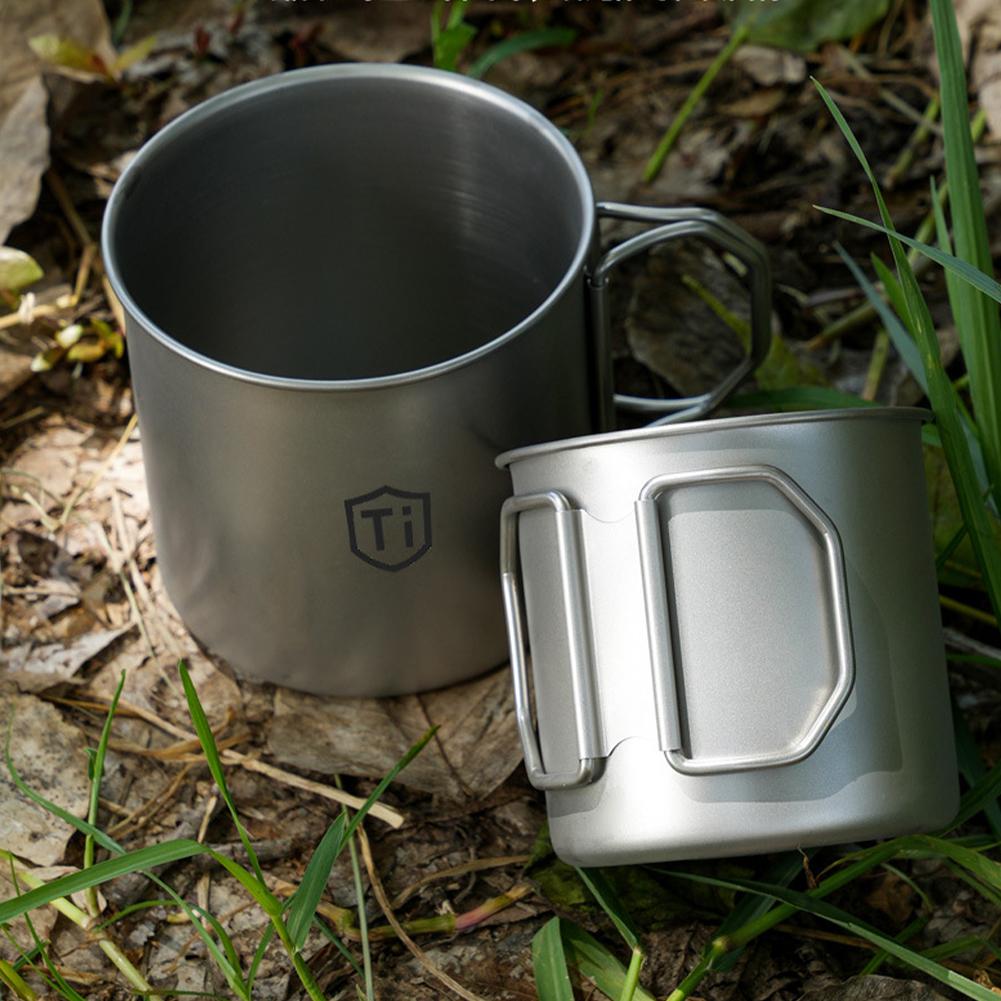 キャンプマグ チタンカップ 観光用食器 ピクニック用品 アウ - Quechua Camping Cooking Set のレビューと価格