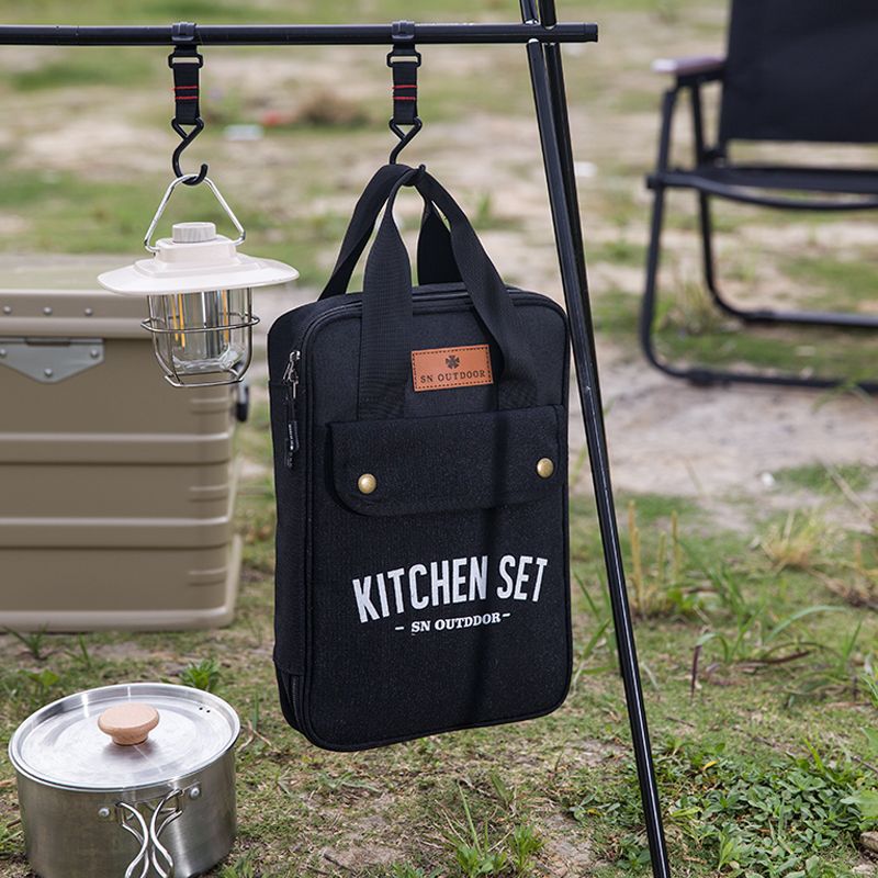 8点セット キャンプキッチン調理器具セット ポータブル屋外旅 - Quechua Camping Cooking Set のレビューと価格