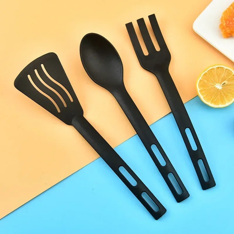 1/3 パックナイロンキッチン用品セット表面フォークスロット - Camping Cooking And Eating Set のレビューと価格