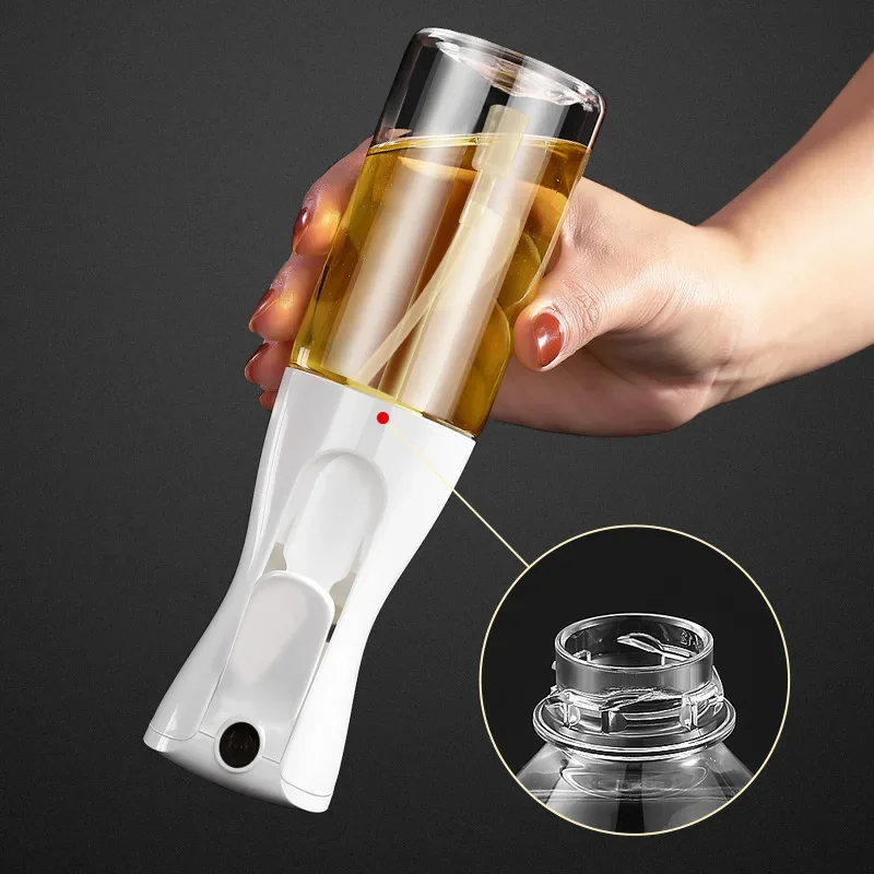 500ml プラスチック製オイルスプレーボトル キッチン調理 - Camping Cooking Oil Bottle のレビューと価格