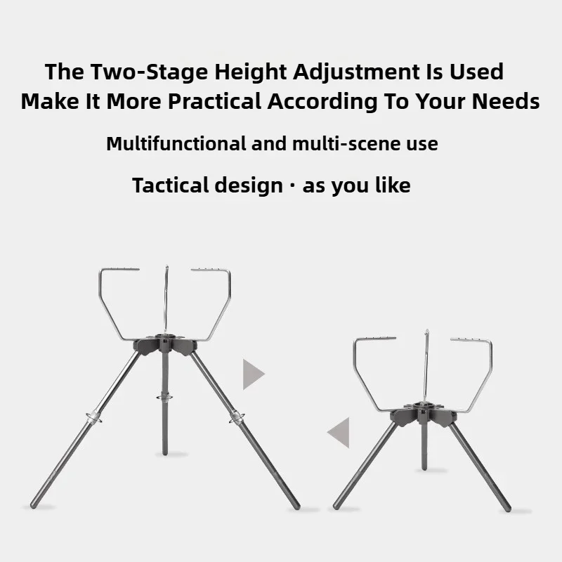 MOUNTAINHIKER 三脚ブラケット キャンプ用多機能 - Camping Cooking Tripod のレビューと価格