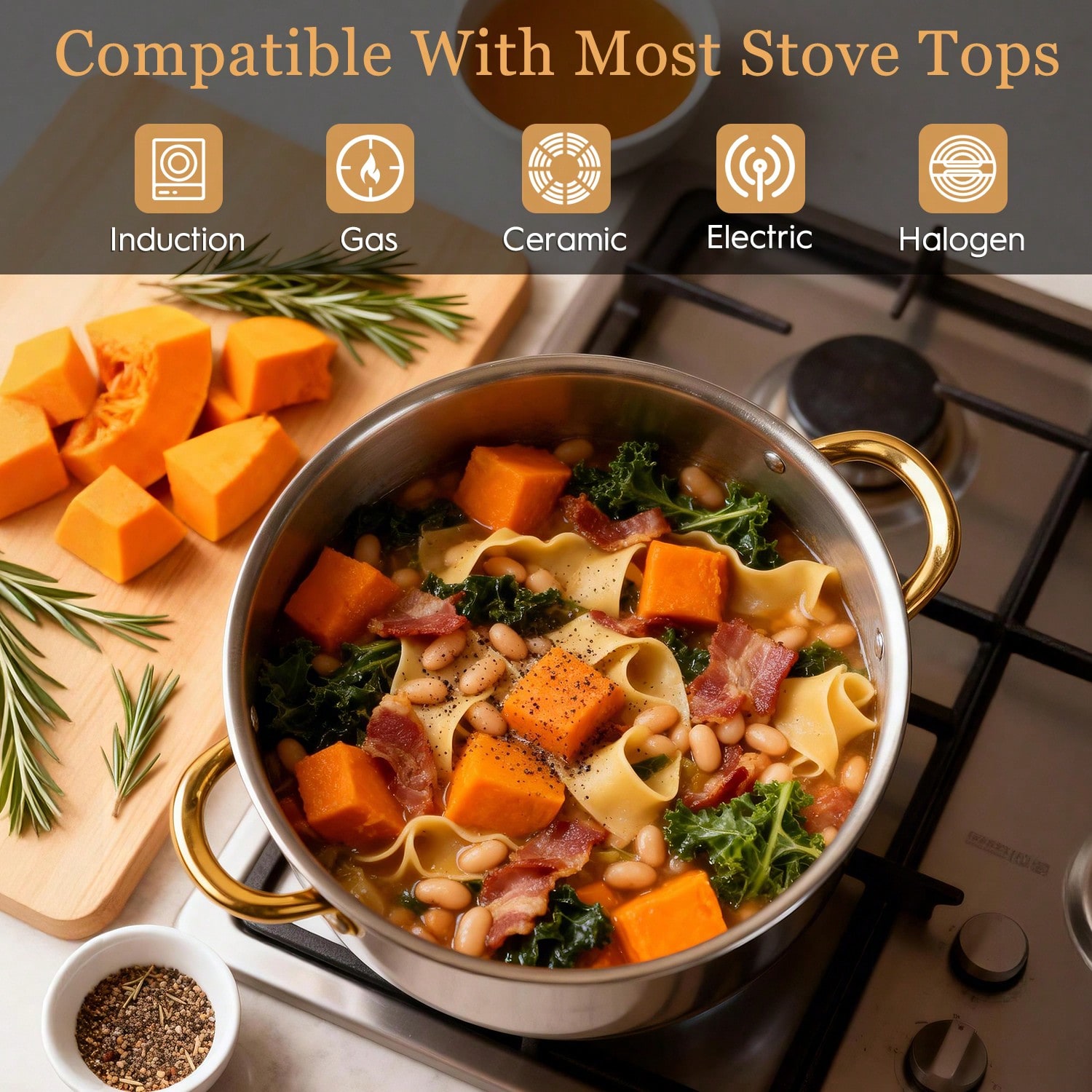 ステンレス製鍋セット モダンラグジュアリー調理器具 ストック - Camping Cooking Tool Set のレビューと価格