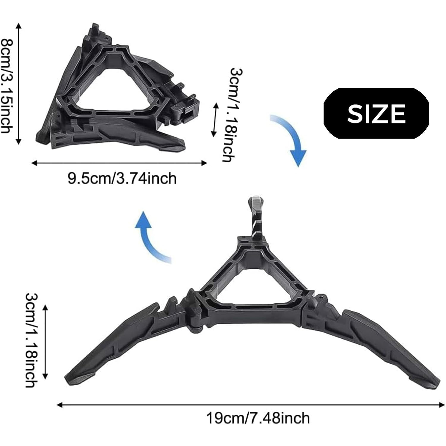 ガスタンクブラケット折りたたみ式燃料缶スタビライザーアンチダ - Camping Cooking Tripod のレビューと価格