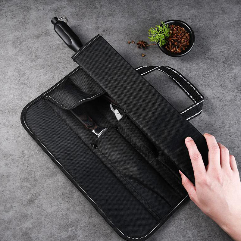 多ポケットオックスフォード生地ナイフロールバッグ、プロのシェ - Camping Cooking Multi Tool のレビューと価格