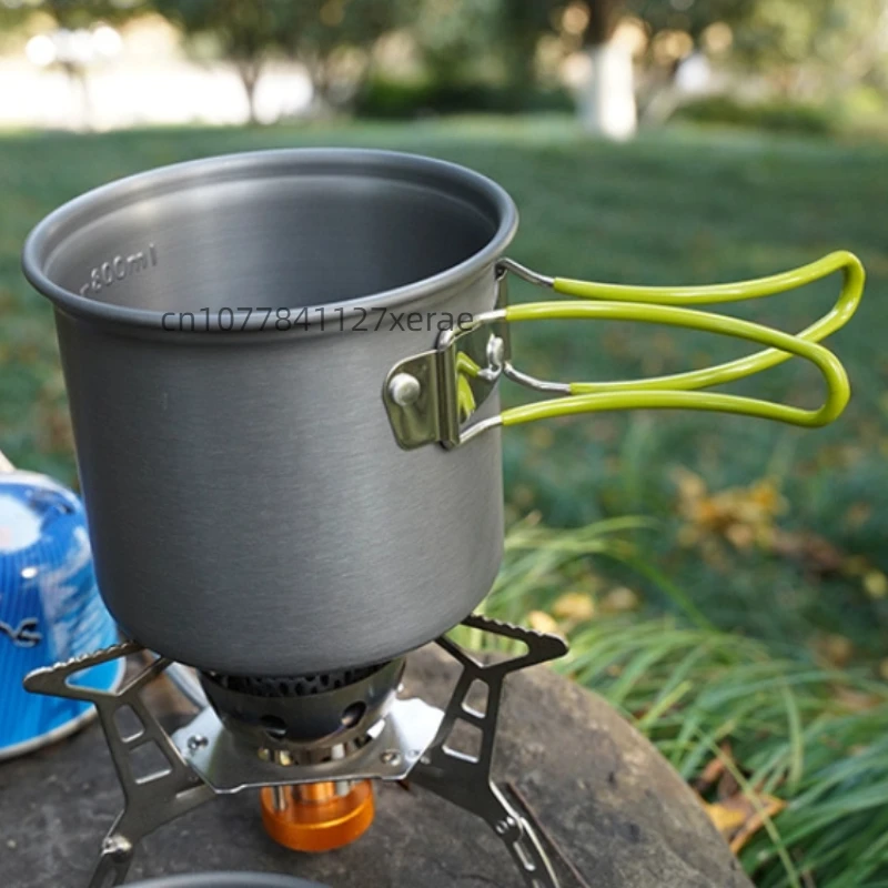 屋外用携帯アルミ折りたたみボウルと鍋ピクニック調理セット（ハ - Camping Cooking Mess Kit のレビューと価格