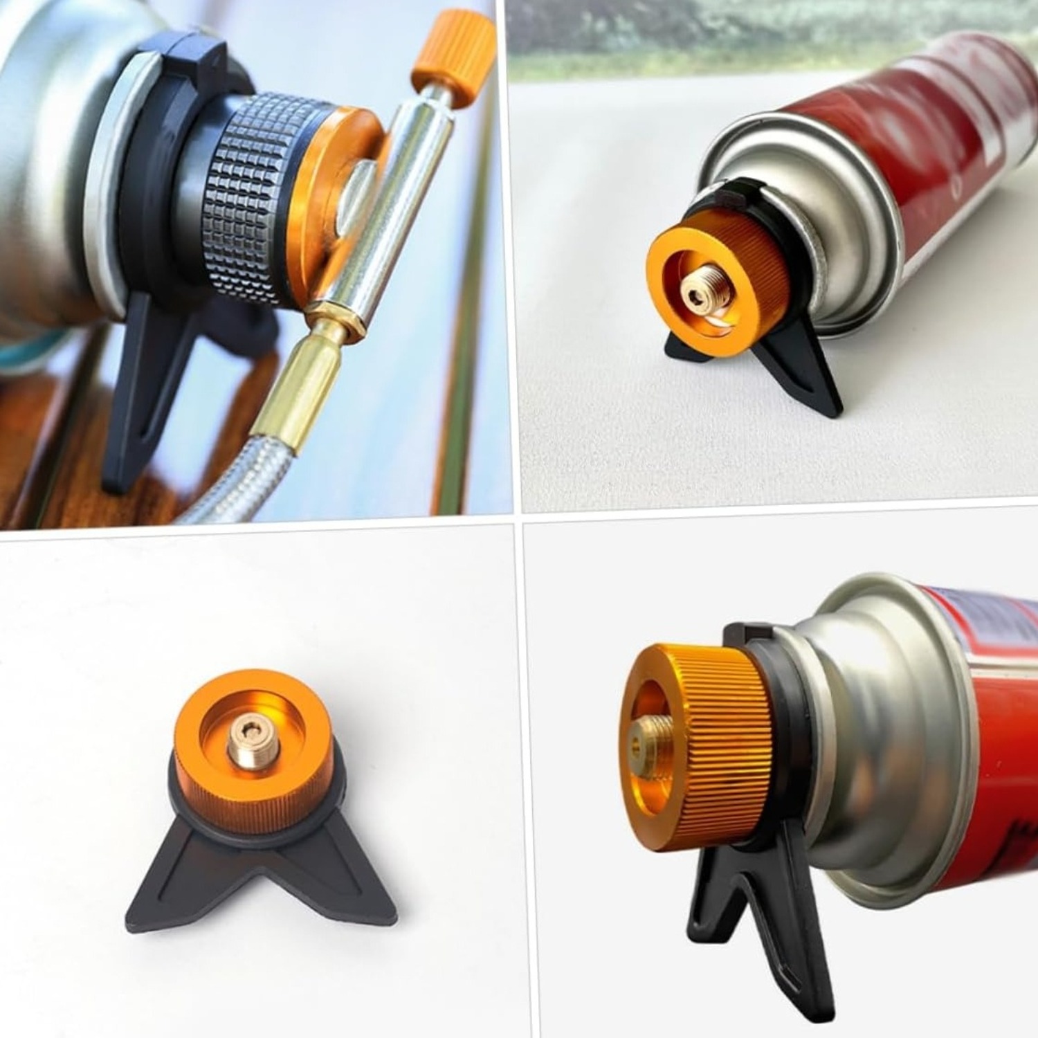 プロパンタンク部品 ガスタンクアダプター キャンプ用品 小型 - Camping Cooking Light のレビューと価格