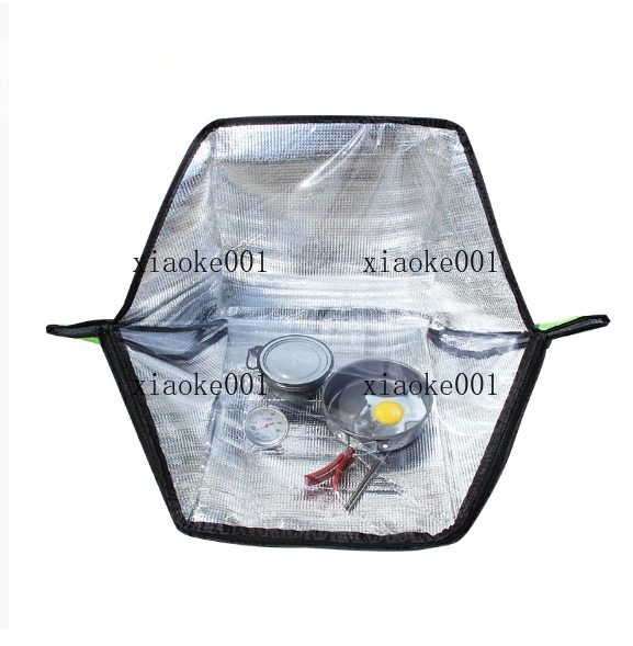ポータブルソーラーオーブンバッグクッカー アウトドアキャンプ - Solar Oven Camp のレビューと価格