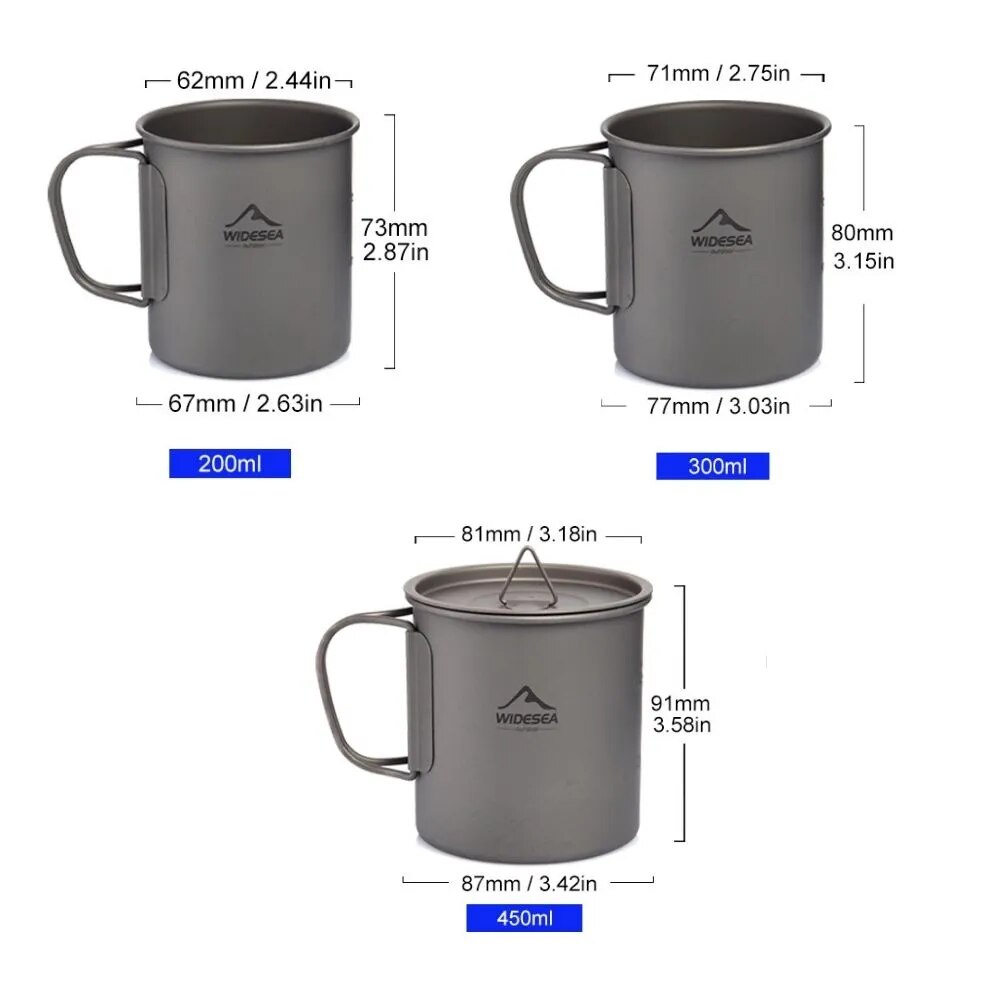 キャンプ用マグチタンカップ観光用食器ピクニック用品屋外キッチ - Quechua Camping Cooking Set のレビューと価格