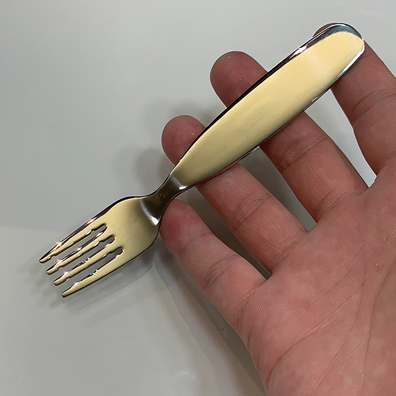 1PC ポータブルスプーンフォーク屋外食器旅行キャンプステン - Camping Cooking And Eating Set のレビューと価格