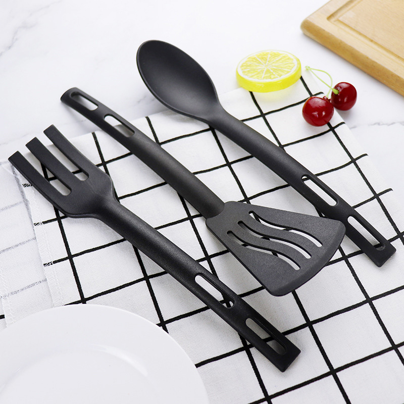 キッチン調理器具 3 個ミニナイロンキッチン用品セットスプー - Quechua Camping Cooking Set のレビューと価格