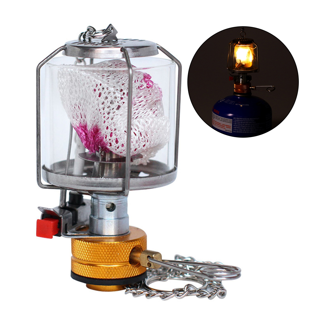 1 セットガスランプ屋外キャンプランタンテントランプ吊り下げ - Camping Cooking Light のレビューと価格