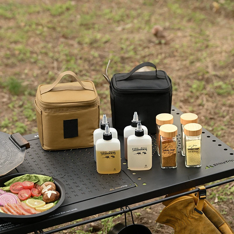アウトドアキャンプ用調味料ボトルセット ピクニック用調味料ボ - Camping Cooking Oil のレビューと価格