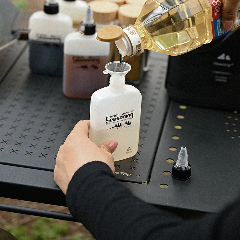 アウトドアキャンプ用調味料ボトルセット ピクニック用調味料ボ - Camping Cooking Oil のレビューと価格
