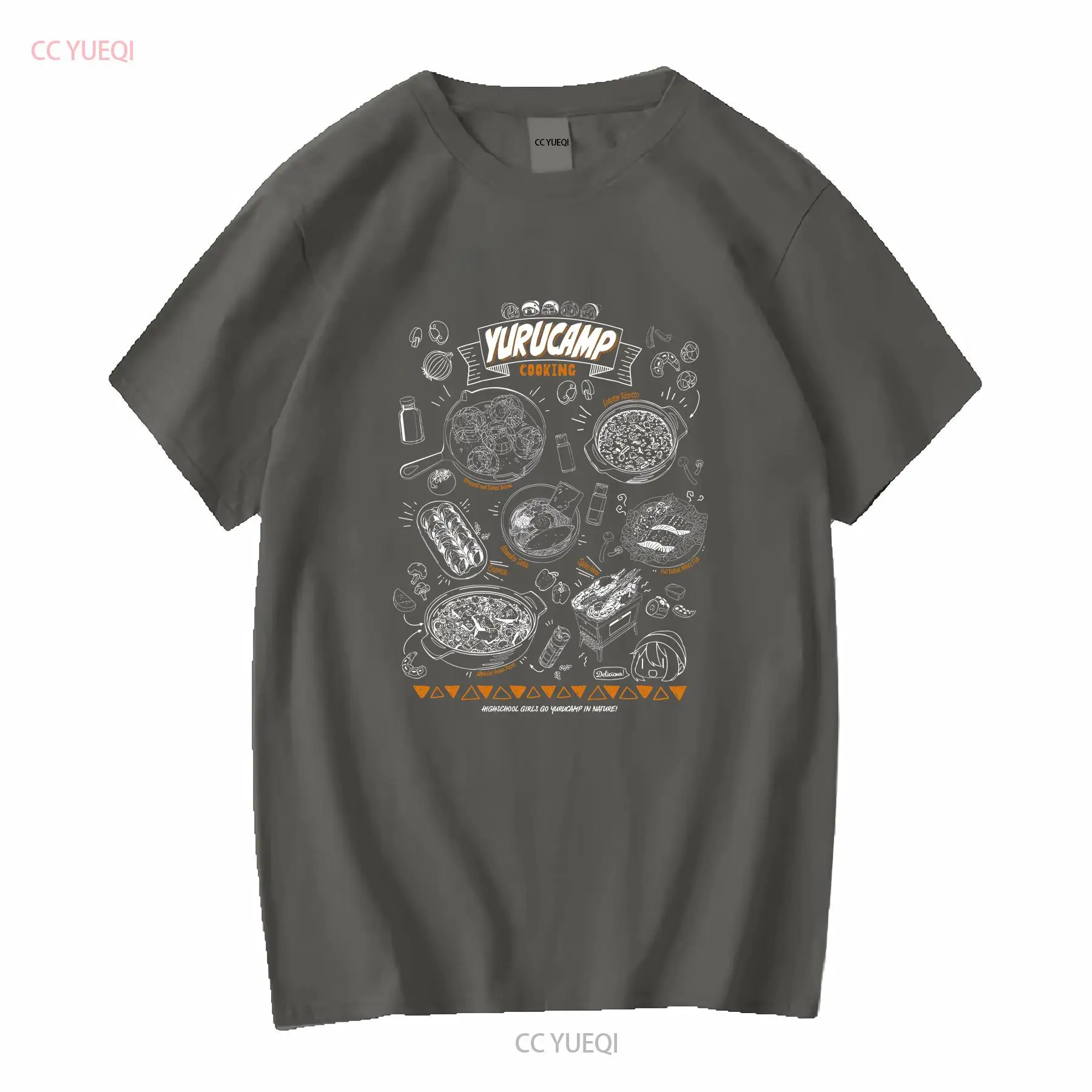 ゆるキャン ゆるカン クッキング グルメット Tシャツ チョ - Japan Camping Cooking のレビューと価格